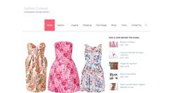 Desktop Screenshot of fashioncontrast.com